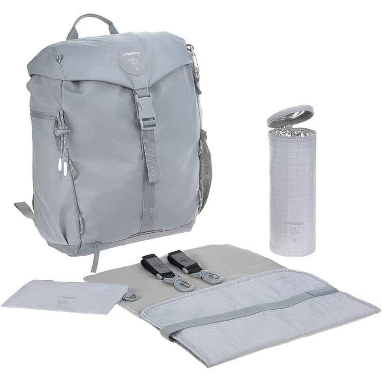 Lässig Wickelrucksack - Rolltop Up Backpack Taupe (Limited Edition