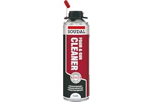 TRULY PVC SUPPLIES Expanding Foam Gun Cleaner Soudal Liquid Cleaning Solvent 500ml