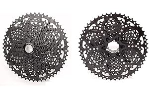 BIKECO Cassetta per bicicletta MTB 8-9-10-11-12-13 volte, per mountain bike 11-30/32/34/36/40/42/46/50/52T, pignone compatibile con Shimano Sram (tranne XD)
