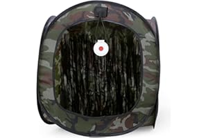 NC Faltbares tragbares Airsoft-Ziel mit BB-Falle, Slingshot-Zielbox-Sammelbox, wiederverwendbares Trainings-Jagd-Übungsnetz