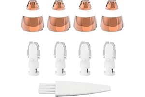 COLORDIARY Eyebrow Hair Remover Replacement Heads for Finishing Touch Flawless Facial Hair Remover,Painless Replacement Blades for Flawless Brows Hair Removal,with Cleaning Brush,As Seen On Tv(4 Count).