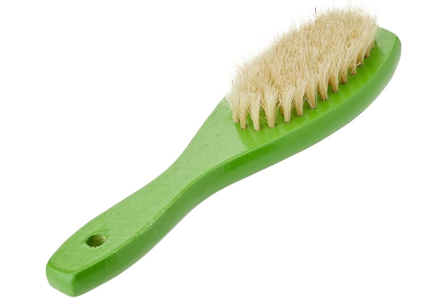 Trixie Small Animal Wood Natural Bristle Brush, 18 x 5 cm (Assorted Colors)