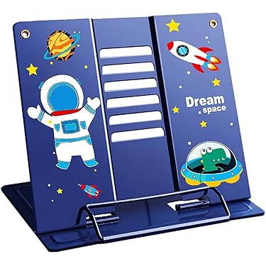 Leggio Da Letto Leggio Da Tavolo SHUOHONG In Metallo - Regolabile, 6 Posizioni, Per Libri, IPad, Ricette Leggio Regolabile