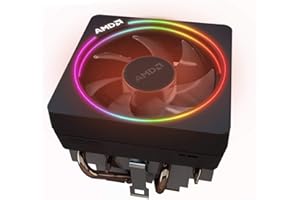 AMD - Wraith Prism - LED RVB - Ventilateur de refroidissement de processeur Ryzen 7 2700X AM4/AM2/AM3/AM3+ - Connecteur 4 bro