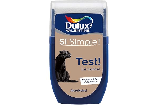 Dulux Valentine Peinture Si Simple - Testeur Couleur le Camel 30 ml