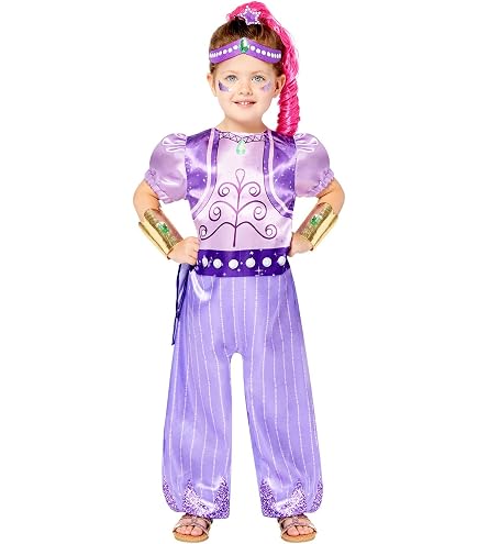 Rubie's Shimmer And Shine Deluxe Shimmer Costume For Kids - Officially Licensed 2T