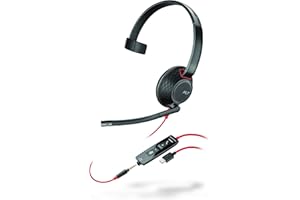 Plantronics Blackwire C5210 Mono USB-C PC Headset, 207587-01
