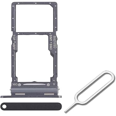 Galaxy Tab Active3 SIM Card Tray & Micro SD Card Tray Replacement - Black Phone Accessory