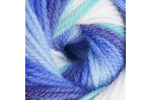 JAMES C. BRETT Wendy Wools Giggles Rainbow Double Knitting 100g Ball Multicoloured (WG09)