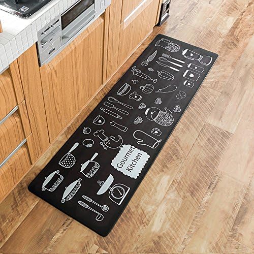BATTAR - Funny Door Mat Non Slip Entrance Door Rug for Bedroom Living Room Bathroom Indoor Use,Korean creative Cartoon floor mat,45*150cm,C