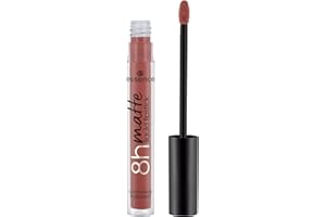 Essence Cosmetics 8H Matte Rossetto Liquido, Lunga Durata, Opacizzante, Asciugatura Rapida, Opaca, 2.5 ml