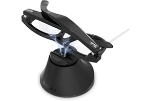HIBLOKS Charging Station Compatible with Ray-Ban Meta Wayfarer (RW4006 & RW4008), Magnetic Charger Dock Stand with Fast Charging & LED Indicator for Smart Glasses & Glasses Case