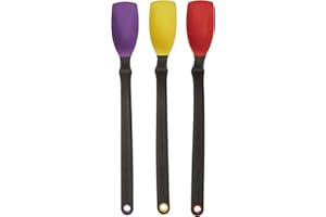 Dreamfarm Supoon-Set di 3 cucchiai da Cuoco, Colori Assortiti, Nero, 3 Pezzi, 3 unità
