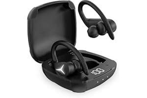 KSIX SMART YOUR TECH KSIX Sport Buds 2 Auriculares Inalámbricos para Deporte con Micrófono. Cascos Deportivos Resistentes al Sudor para Llamadas, Música, TV y PC