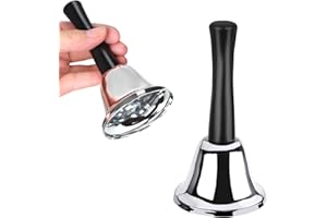 CFSVVD Handglocke, Kleine Glocke Service Glocke Laute Und Klare Glöckchen, Kleine Glocke, Glocke Weihnachten Für Lagerhäuser, Schule, Restaurant, Hotel, Küche, Schiffsglocke, Empfangsbereiche