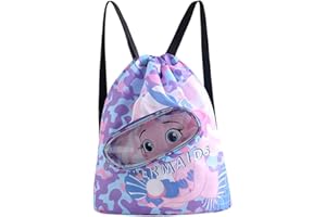 EIHI Sac Piscine Imperméable Sac de Plage et Chaussures, Poche Zippée