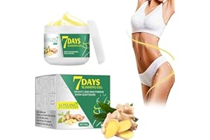 Tumnea 7 Tage Schlankheitscreme, Ingwer Slimming Creme, Anti Cellulite Creme, schnelle Fettverbrennungscreme Ingwer heiße Cre