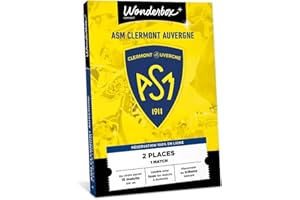 TICK&BOX Ticketbox - Asm Clermont Auvergne - Match en Duo - Coffret Cadeau - Idée Cadeau Divertissement