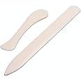 Set Piega Carta 2 Pezzi - Bone Folder Per Artigianato, Carte, Rilegatura, Scrapbooking - Foto 11