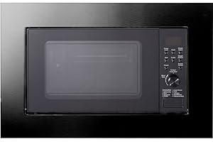 SILVA SCHNEIDER Silva-Homeline EBM-G 20.9 Einbaumikrowelle mit Grill- & Auftaufunktion, 9 automatische Kochprogramme, Rostfreier Stahl