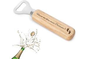 CDIXLMUZ Annonce Grossesse Decapsuleur Cadeau Parrain Annonce Parrain Demande Bapteme Naissance Ouvre-bouteille Demande Parrain Cadeau Fete Des Peres Eid Mubarak Saint-Valentin Noel Halloween Anniversaire