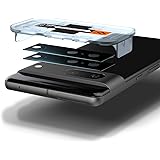 Spigen Glas.tR EZ Fit Optik Kamera Skärmskydd kompatibel med Google Pixel 7, 2 Stycken, Full Täckning, Inget fel på blixtfunk