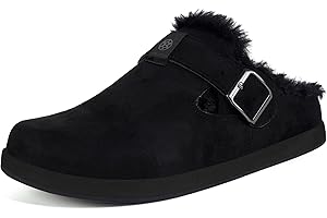 Sisttke Zoccoli e Sabot Uomo Donna Invernali Calde Ciabatte da Casa Comode Antiscivolo Pantofole all'aperto Inverno