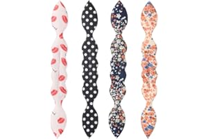Tadipri Chignon per Ciambella Hair 4 Pezzi Bun Maker Accessori per Capelli Riutilizzabile Spugna Schiuma Hair Styling Tools Francese Twist Bigodino Strumento Clip Panino Abile per Ragazzeper Donna