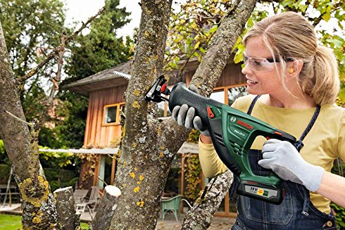 Bosch DIY Akku-Säbelsäge PSA 18 LI, ohne Akku, 1 Sägeblatt S3456 XF, Karton (18 V, 2,5 Ah, 100 mm Schnitttiefe in Holz, 20 mm Schnitttiefe in Stahl) - 3