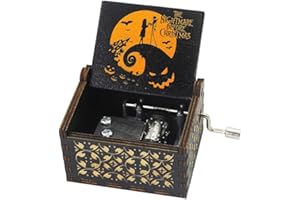Yesnote Halloween Music Box The Nightmare Before Christmas, for Wife Daughter Son Women Girlfriend Birthday Present Plays This is Halloween