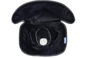 INFANZIA Car Seat Protector for Potty Training, Piddle Pad and Dry Seat for Toddlers, Waterproof Carseat Liner Cover for Age:6m-4yrs old, Fits All Carseat & Buggy(Black)