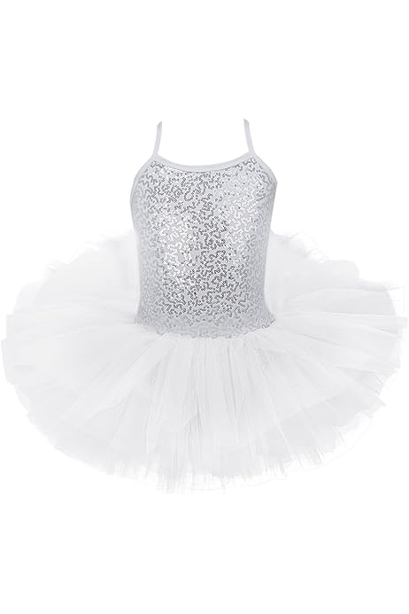 Tutu Ballerina Bambina Vestito Da Balletto Per Bambina Body Con