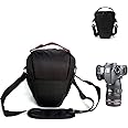 OYUNCU HULUM Waterproof Shoulder Camera Case Bag,Camera Case Bag Compatible SLR Insert Camera Case with Handle Rain Cover Compatible For Canon EOS/Nikon/Pentax/FUJIFILM/SONY/PANASONIC (2)