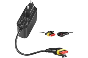 28 V 1,3A Adapter Rasenmäher Netzteil, Kompatibel mit Gardena R50Li, R80Li, R40li, R45Li, R70Li, Sileno City, Sileno Life, Sileno Minimo Rasenmäher, Husqvarna Automower 105, 310, 315, 315X Mähroboter