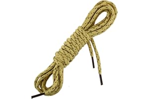 Les Lacets Français - Lacets ronds et très épais - RANDO - Pour des randonnées tout terrain - - 100% Polyester - Couleur : - FABRIQUE EN FRANCE Entreprise Patrimoine Vivant