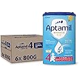 Aptamil Advance Kid 4 Milk Formula, Palm Oil Free, 3-6 Years (800g each) Pack of 6