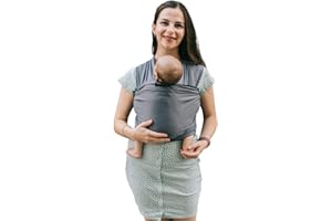 Fascia elastica portabebè Neko Slings grigio