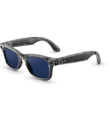 Meta Ray-Ban (Gen 1), Wayfarer, Matte Black | Smart AI Glasses for