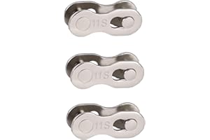 ZIRANEE Bicycle Chain Links, 3 Pairs Bicycle Chain MTB Quick Link Quick Link for Bicycle Connector Accessories