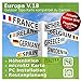 Produktbild Europa V.19 - Profi Outdoor Topo Karte passend für Garmin Oregon 700, Oregon 700t