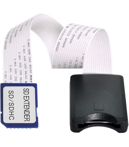 Cavo Prolunga Micro SD A Micro SD Da 48cm Per Navigatori GPS E Strumentazione, Plug-and-play, Aggiornamento Dati Senza Fatica