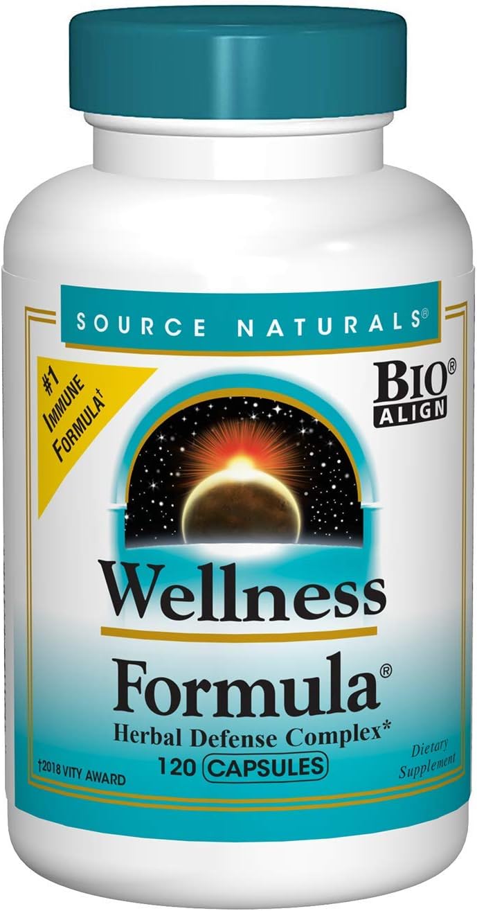 Source Naturals Wellness Formula, 120 Capsules