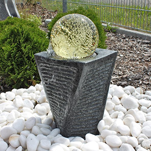 Fengshui Wasserkugel Mit Drehkugel – 5 Cm Durchmesser, Kristallglas | Für Aquarium, Deko & Als Glücksbringer