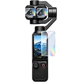 Coverzone DJI Osmo Pocket 4P ile Uyumlu Temperli Cam Koruyucu | 9H Sertlik, AR Yansıma &Ouml;nleyici, AF Oleofobik Kaplama, HD G&ouml;r