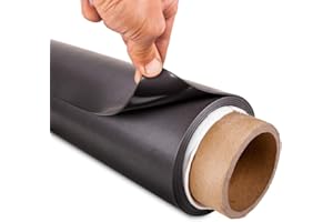 THE MAGNET SHOP Foglio magnetico rohmaterial, larghezza 615 X 2,0 mm, corsa Meter