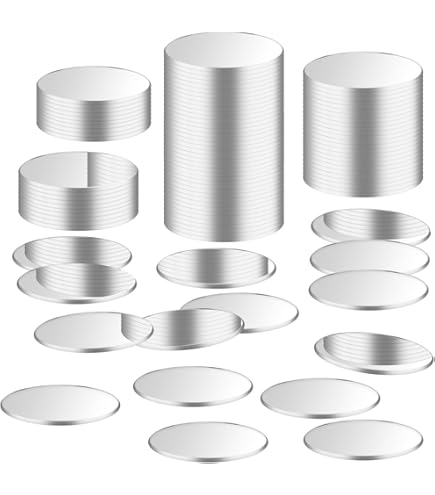 LIQWEI 50 stuks kleine spiegels, 5 x 5 cm vierkante zelfklevende spiegelstickers, spiegeltegels mini om te knutselen, vierkante spiegel, mozaïektegels voor doe-het-zelf wanddecoratie, badkamer