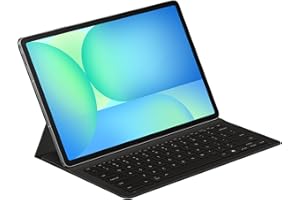 Samsung Book Cover Keyboard Slim Custodia per tablet con tastiera per Galaxy Tab S10 FE+, Nero