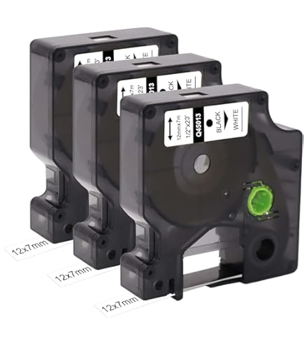 Dymo D1 Nastro 9 MM X 7 M Nero Su Bianco 40913 - Foto 6