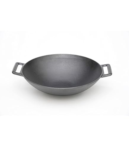 lätt Home gietijzeren pan, antiaanbaklaag, diameter 20 cm, geschikt voor inductie, keramisch glas, gas, oven, grill, vaatwasser, afneembare acaciahouten handgreep, vrij van PFOA