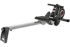 XS Sports R310 Home Rowing Machine-Folding with 10 Level Inner Magnetic Adjustable Resistance-Advanced Ultra Quiet Driving Belt- Indoor Fitness Rower